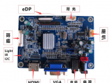 驅動EDP接口工業液晶屏的驅動板